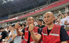 绿茵场上的微光 —— 郫都区网格员共赴“川超”之约